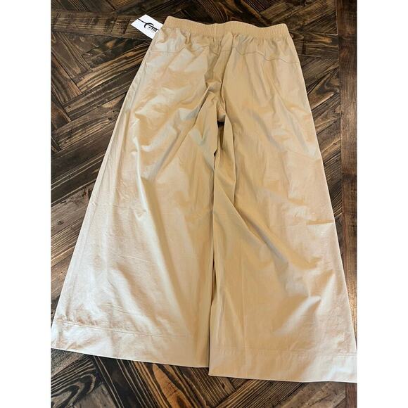 Zyia Active Work Flow Pants Women Large Tan Neutral Lounge Athletic Yoga Loose - Picture 3 of 12
